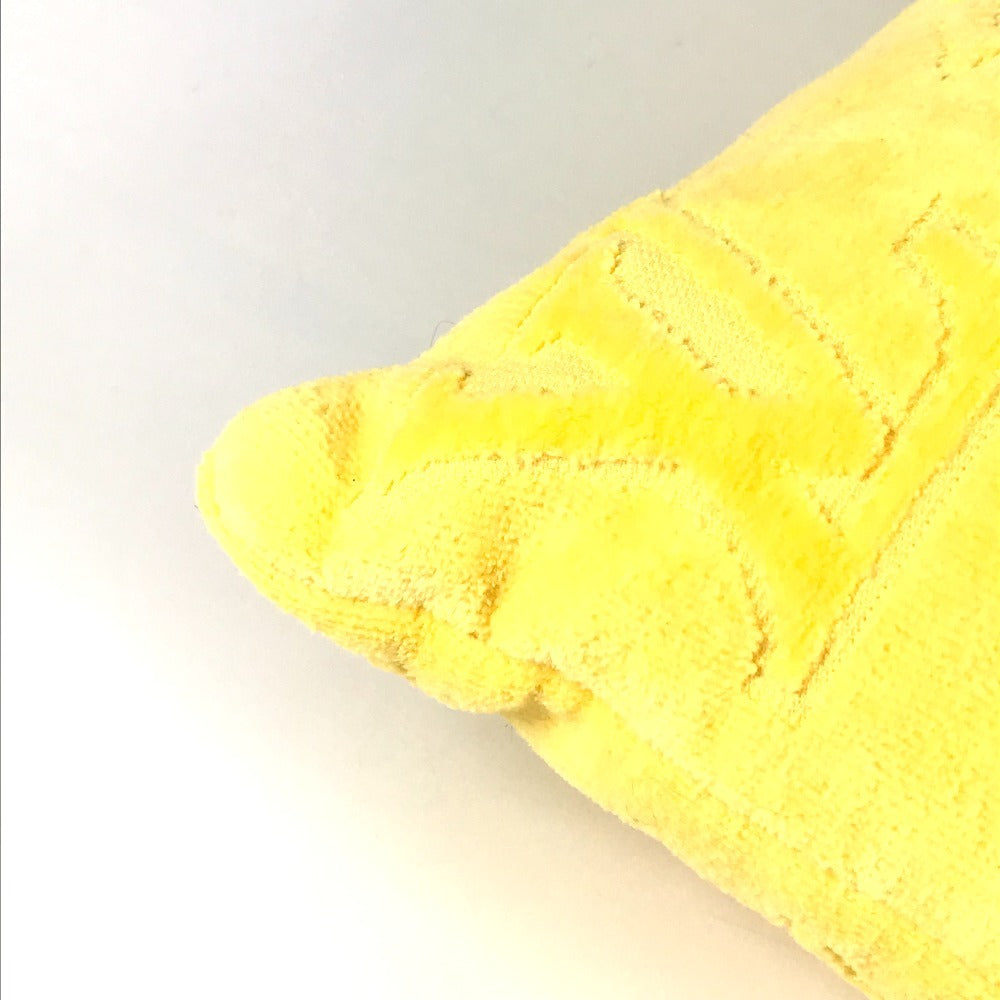 LOUIS VUITTON M78482 クッション・LV バケーション モノグラム ピロー 枕 インテリア クッション コットン レディース イエロー