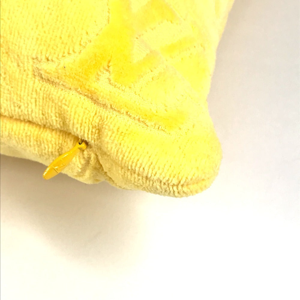 LOUIS VUITTON M78482 クッション・LV バケーション モノグラム ピロー 枕 インテリア クッション コットン レディース イエロー