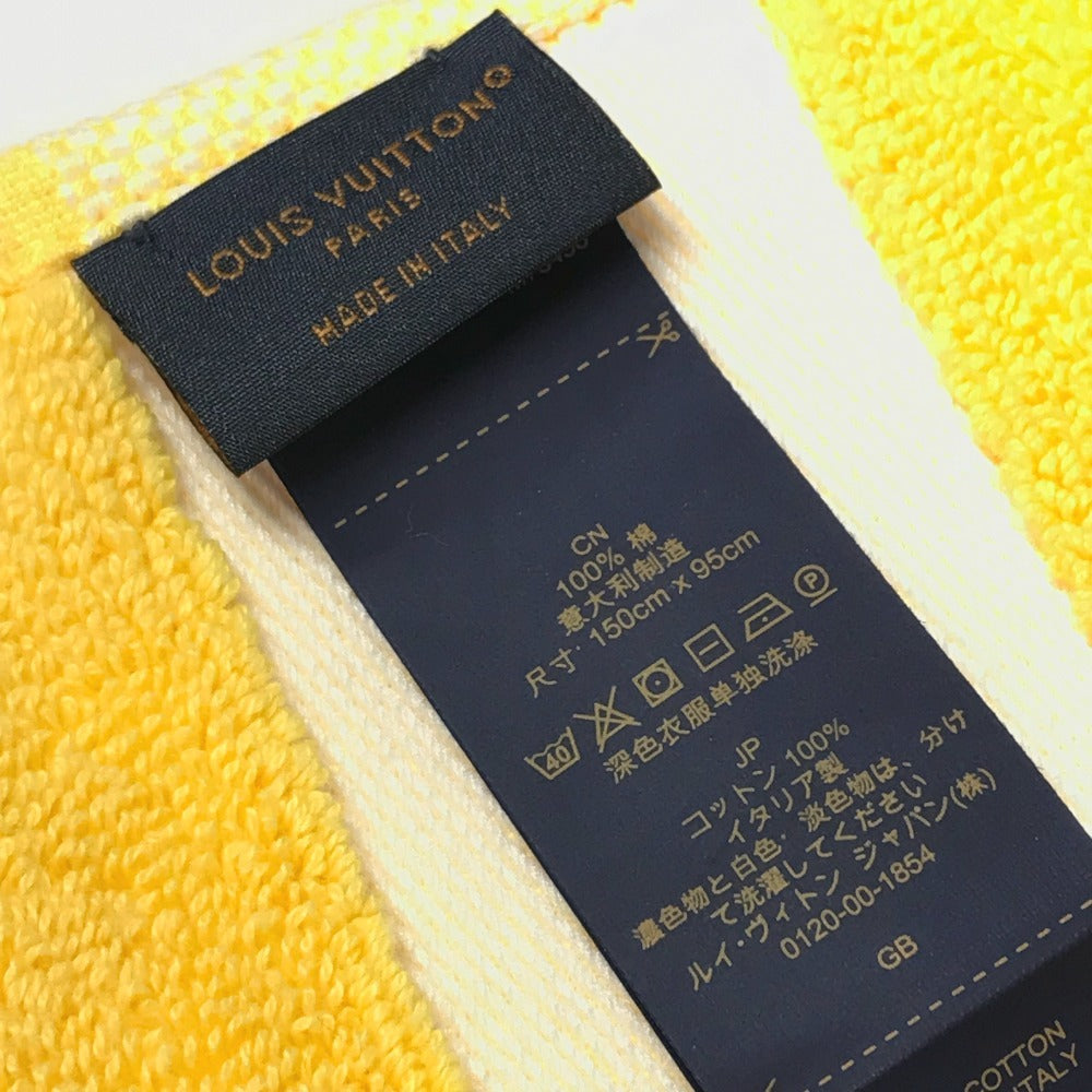 LOUIS VUITTON ルイヴィトン　ビーチタオル　イエロー LOUIS VUITTON ルイヴィトン ビーチタオル イエロー 【SALE】