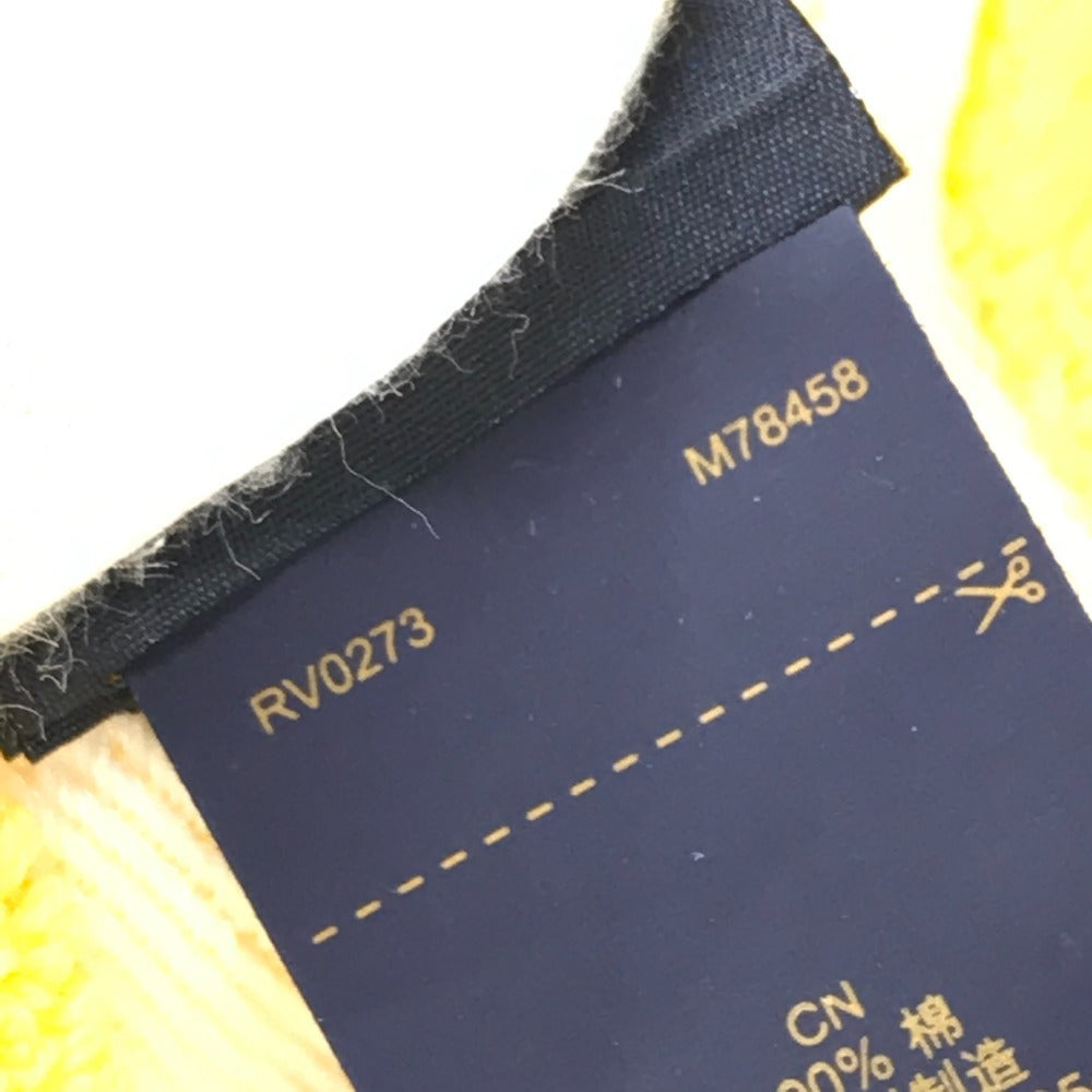 LOUIS VUITTON M78458 モノグラム ビーチタオル・LV バケーション バスタオル インテリア ひざかけ ブランケット タオル コットン ユニセックス イエロー