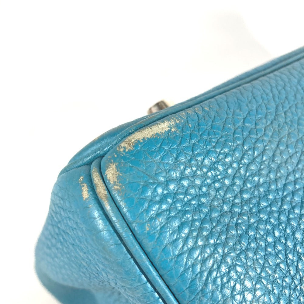 HERMES バーキン35 バーキン 35 カバン トートバッグ ハンドバッグ トリヨンクレマンス レディース ブルージーン ブルー