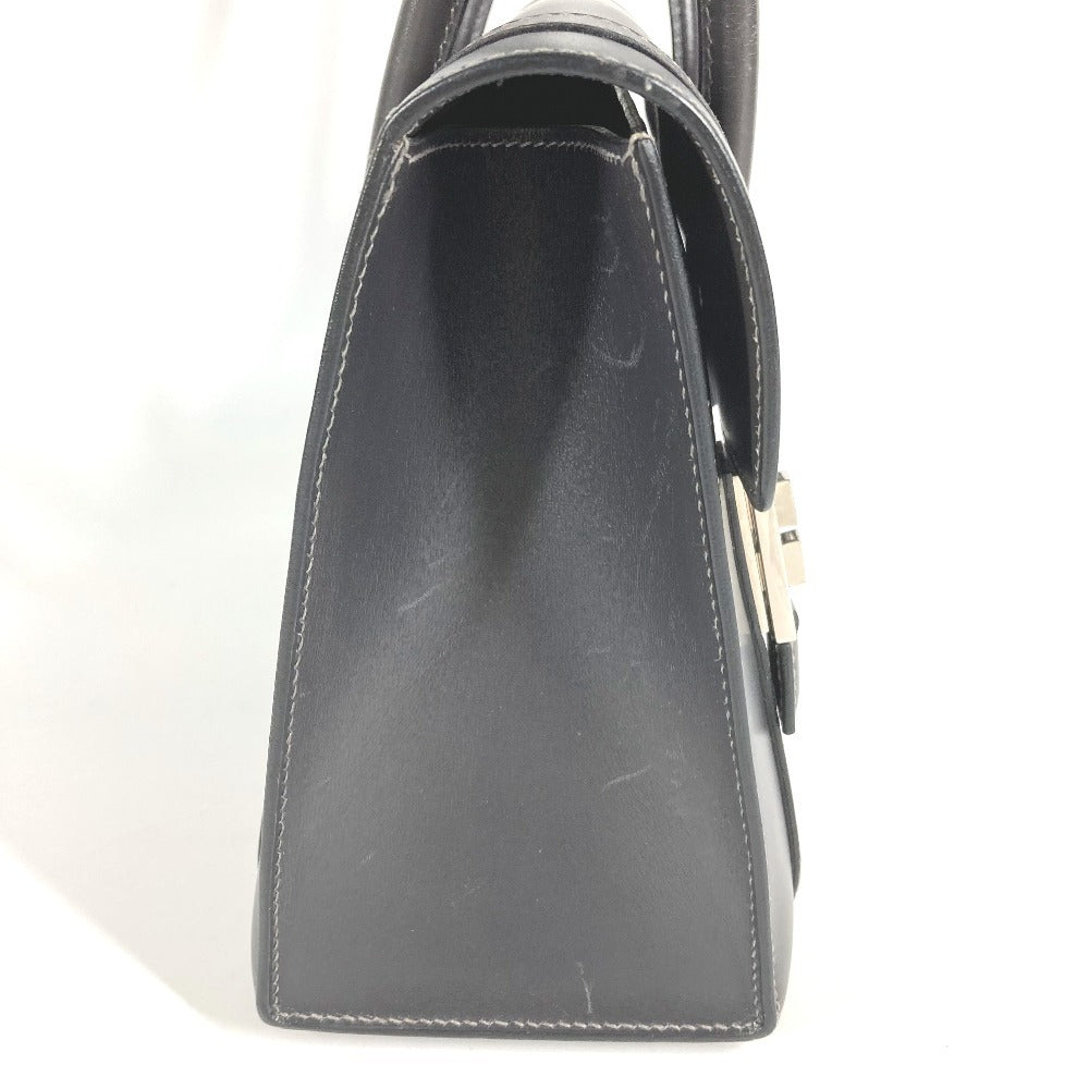 HERMES H金具 ドラッグ27 ドラッグ 27 カバン トートバッグ ハンドバッグ レザー ユニセックス グレー