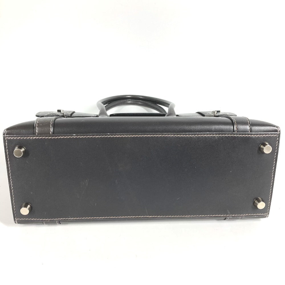 HERMES H金具 ドラッグ27 ドラッグ 27 カバン トートバッグ ハンドバッグ レザー ユニセックス グレー