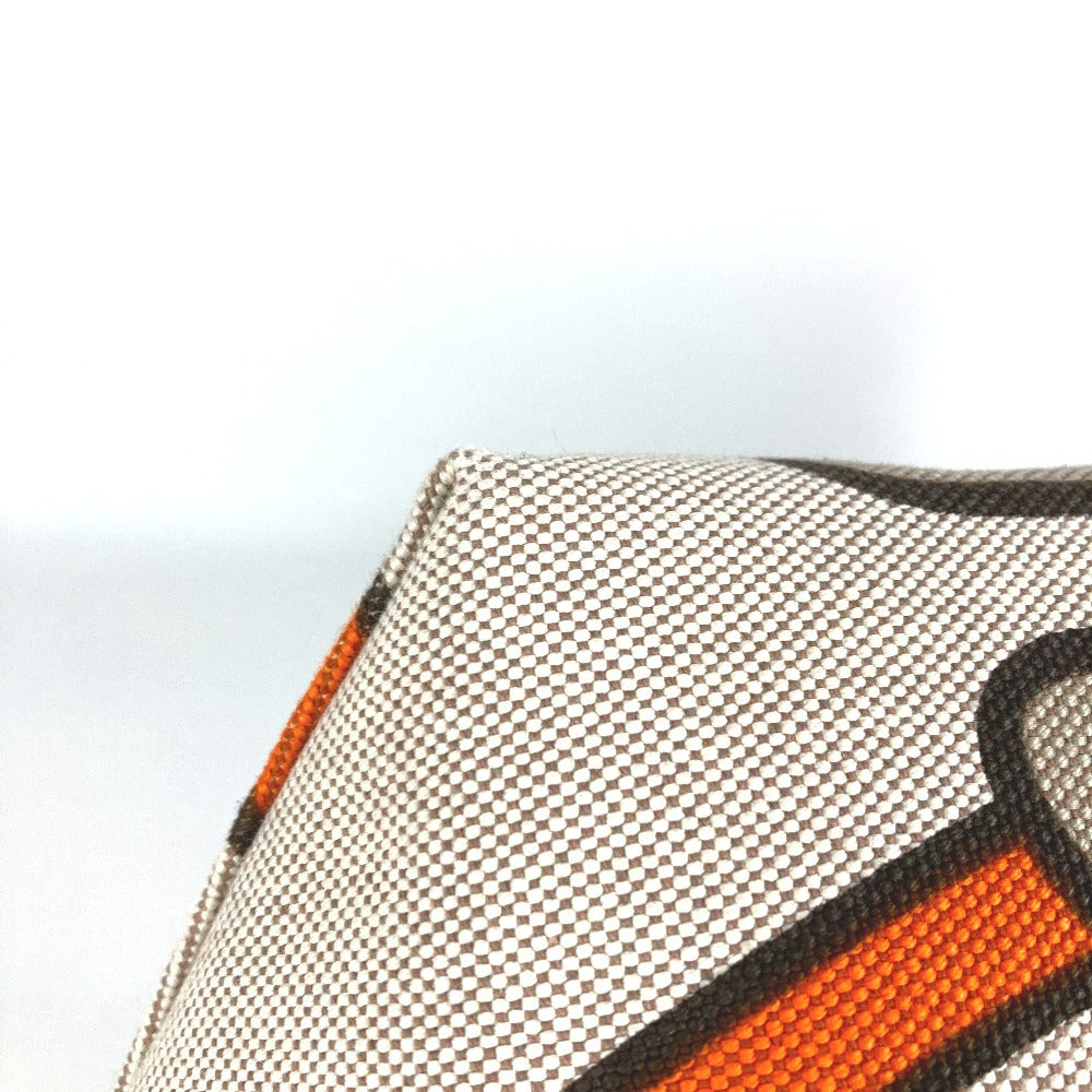 HERMES スティープル ラージ トートバッグ 肩掛け カバン トートバッグ ショルダーバッグ レザー レディース ベージュ