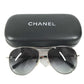 CHANEL 4189-T ディアドロップ ロゴ CC ココマーク めがね メガネ アイウェア 眼鏡 サングラス メタル ユニセックス ブラック