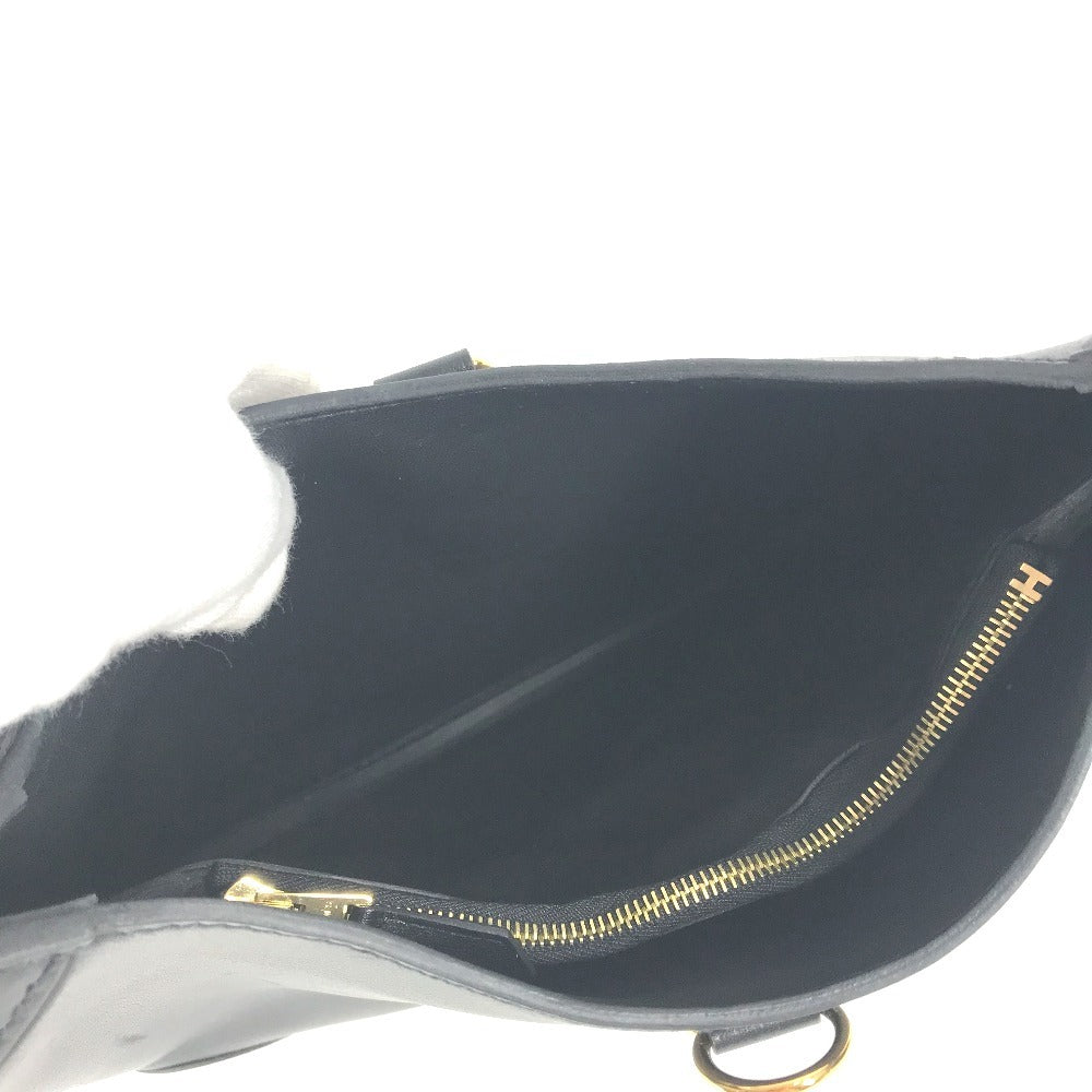 HERMES トリム デュオ 24 トリムデュオ 24 カバン 斜め掛け ショルダーバッグ レディース ブラック