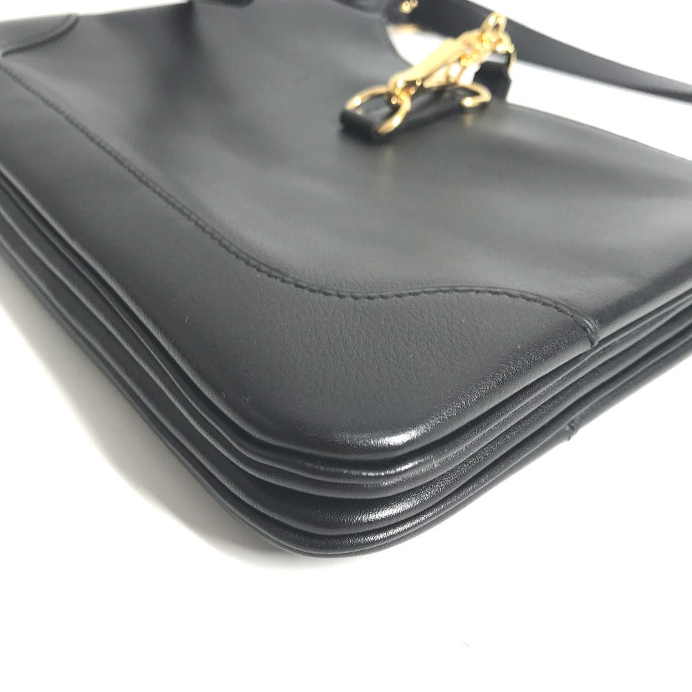 HERMES トリム デュオ 24 トリムデュオ 24 カバン 斜め掛け ショルダーバッグ レディース ブラック
