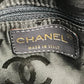 CHANEL ラウンドハンドル CC ココマーク ロゴ キルティング マトラッセ カバン ハンドバッグ ベロア レディース ブラウン