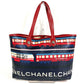 CHANEL Central Station Shoulder Bag/Tote Bag in Leather/PVC, Red, for Women
