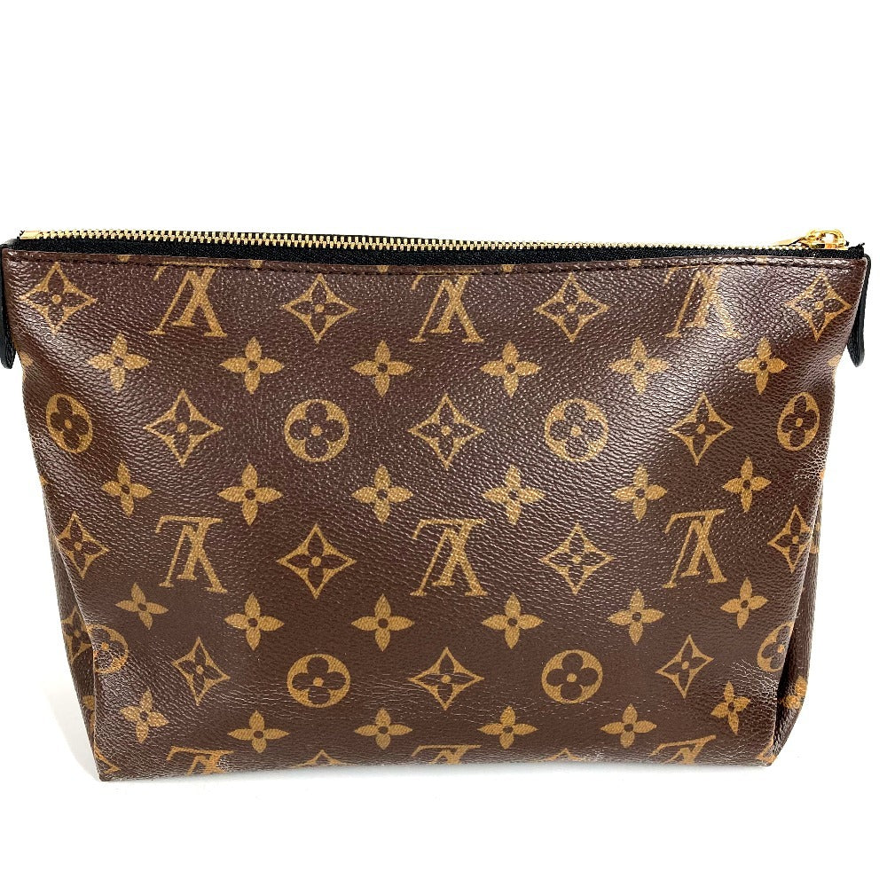 LOUIS VUITTON M64124 Monogram Pallas Beauty Case, Makeup Pouch, Clutch Bag, Monogram Canvas, Unisex, Brown