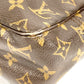 LOUIS VUITTON M47522 Monogram True Toilet 28 Makeup Pouch, Clutch Bag, Second Bag, Cosmetic Pouch, Monogram Canvas, Unisex, Brown