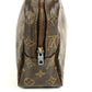 LOUIS VUITTON M47522 Monogram True Toilet 28 Makeup Pouch, Clutch Bag, Second Bag, Cosmetic Pouch, Monogram Canvas, Unisex, Brown