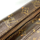 LOUIS VUITTON M47522 Monogram True Toilet 28 Makeup Pouch, Clutch Bag, Second Bag, Cosmetic Pouch, Monogram Canvas, Unisex, Brown