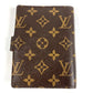 LOUIS VUITTON R21013 Monogram Agenda PM Agenda Koala System Planner Cover in Monogram Canvas, Unisex, Brown