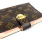 LOUIS VUITTON R21013 Monogram Agenda PM Agenda Koala System Planner Cover in Monogram Canvas, Unisex, Brown