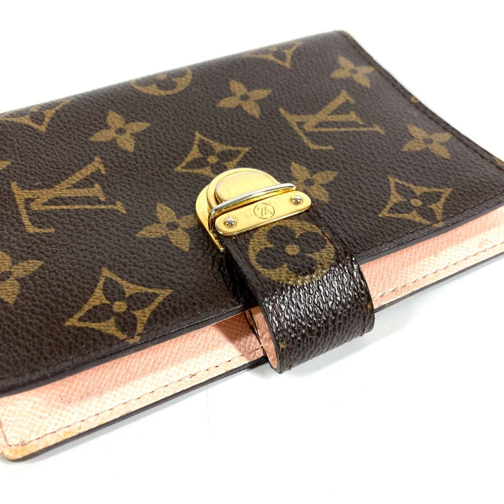 LOUIS VUITTON R21013 Monogram Agenda PM Agenda Koala System Planner Cover in Monogram Canvas, Unisex, Brown