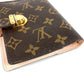 LOUIS VUITTON R21013 Monogram Agenda PM Agenda Koala System Planner Cover in Monogram Canvas, Unisex, Brown