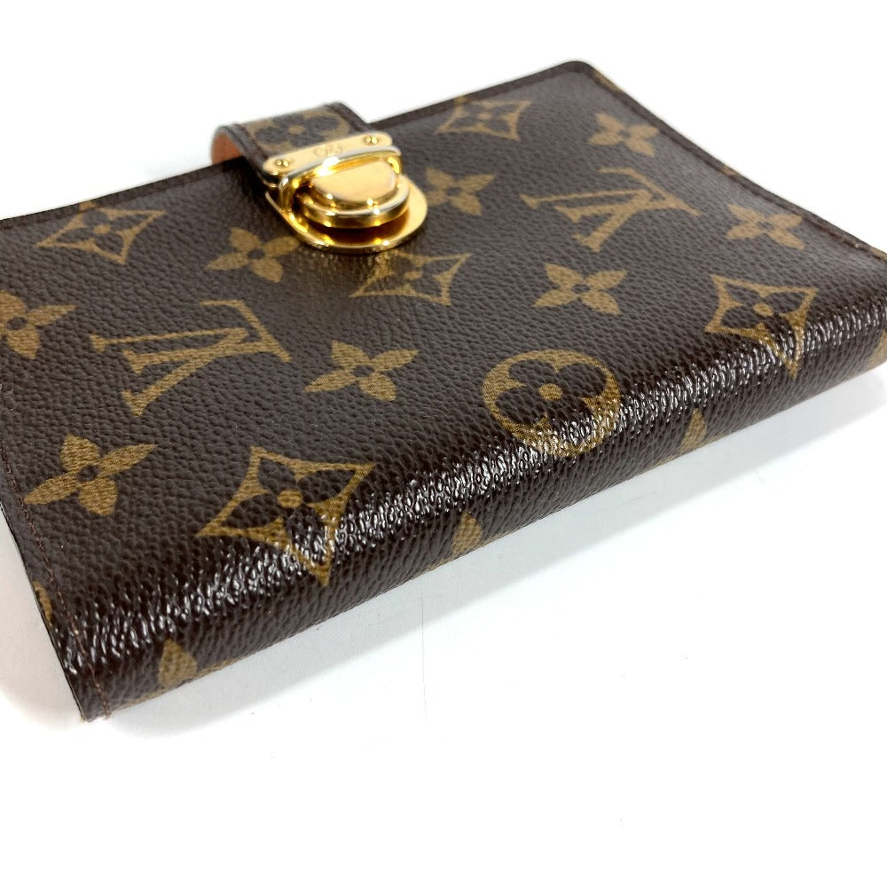 LOUIS VUITTON R21013 Monogram Agenda PM Agenda Koala System Planner Cover in Monogram Canvas, Unisex, Brown
