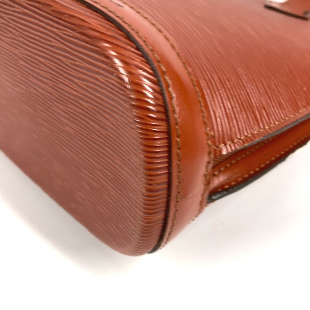 LOUIS VUITTON M52283 エピ リュサック カバン トートバッグ 肩掛け ショルダーバッグ エピレザー ユニセックス ケニアブラウン ブラウン