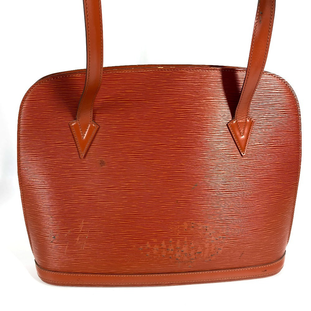LOUIS VUITTON M52283 エピ リュサック カバン トートバッグ 肩掛け ショルダーバッグ エピレザー ユニセックス ケニアブラウン ブラウン