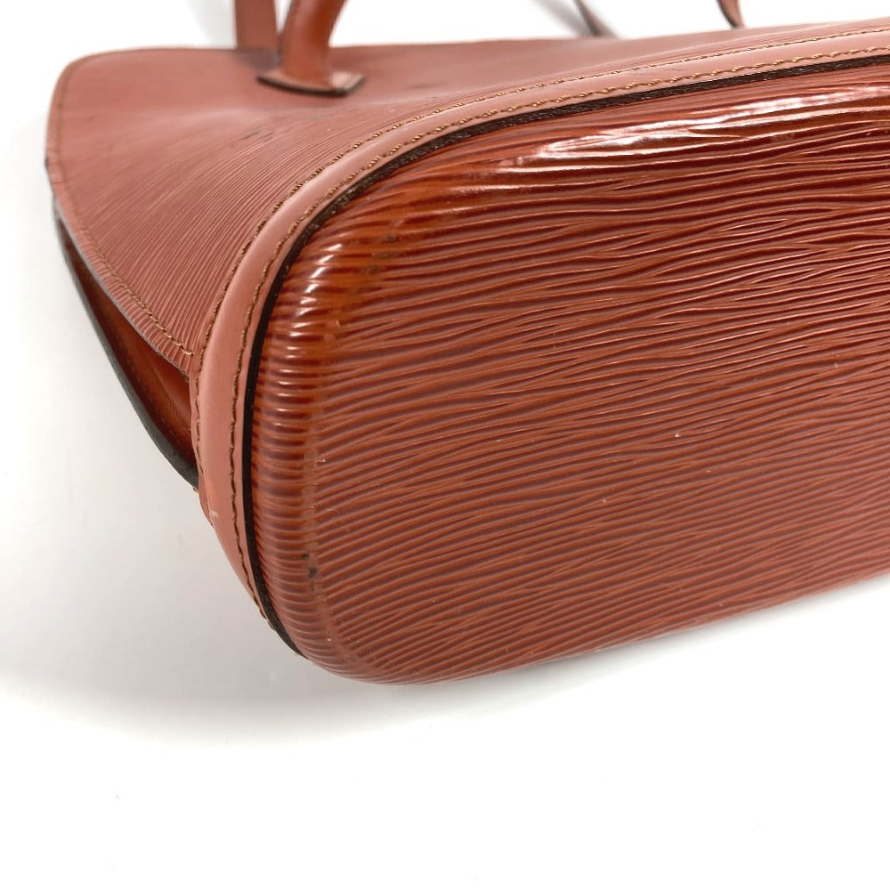 LOUIS VUITTON M52283 エピ リュサック カバン トートバッグ 肩掛け ショルダーバッグ エピレザー ユニセックス ケニアブラウン ブラウン