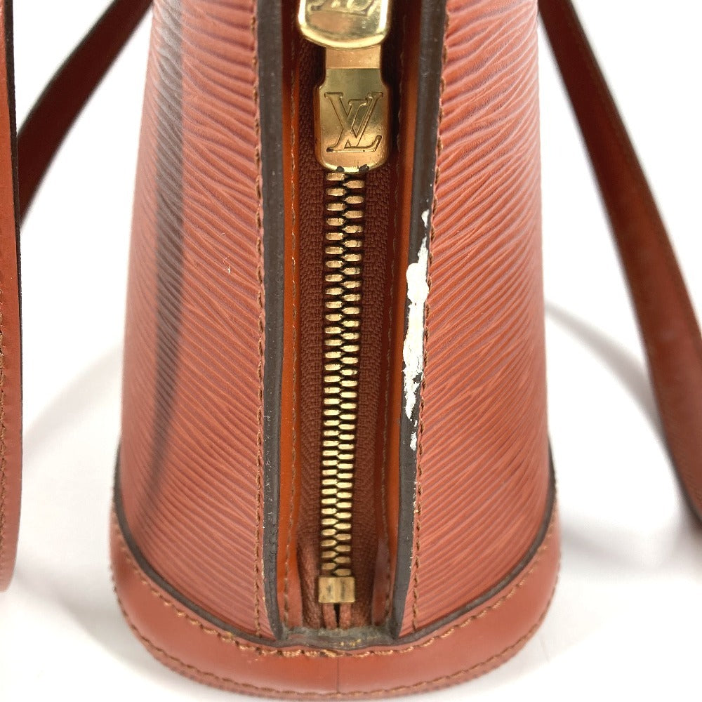 LOUIS VUITTON M52283 エピ リュサック カバン トートバッグ 肩掛け ショルダーバッグ エピレザー ユニセックス ケニアブラウン ブラウン