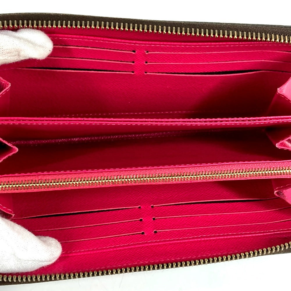 LOUIS VUITTON M41905 Monogram Bay Chain Print Zippy Wallet, Long Wallet with Round Zipper, Monogram Canvas, Women's, Brown