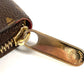 LOUIS VUITTON M41905 Monogram Bay Chain Print Zippy Wallet, Long Wallet with Round Zipper, Monogram Canvas, Women's, Brown