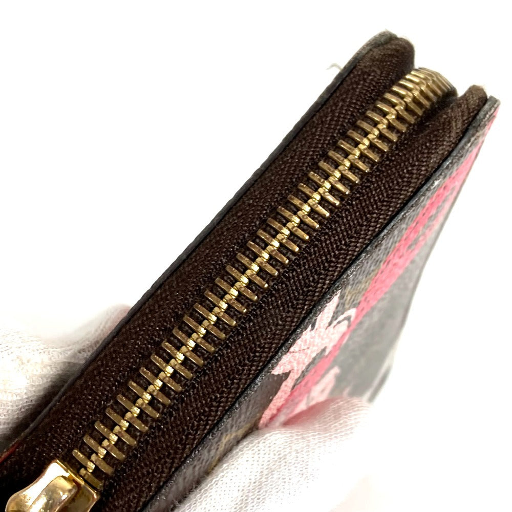 LOUIS VUITTON M41905 Monogram Bay Chain Print Zippy Wallet, Long Wallet with Round Zipper, Monogram Canvas, Women's, Brown
