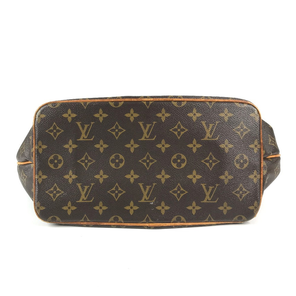 LOUIS VUITTON M40145 Monogram Palermo PM Bag, Handbag/Shoulder Bag, Monogram Canvas, Brown, Unisex