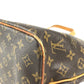 LOUIS VUITTON M40145 Monogram Palermo PM Bag, Handbag/Shoulder Bag, Monogram Canvas, Brown, Unisex