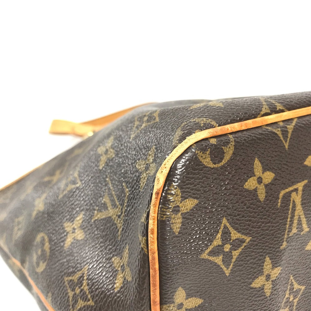 LOUIS VUITTON M40145 Monogram Palermo PM Bag, Handbag/Shoulder Bag, Monogram Canvas, Brown, Unisex