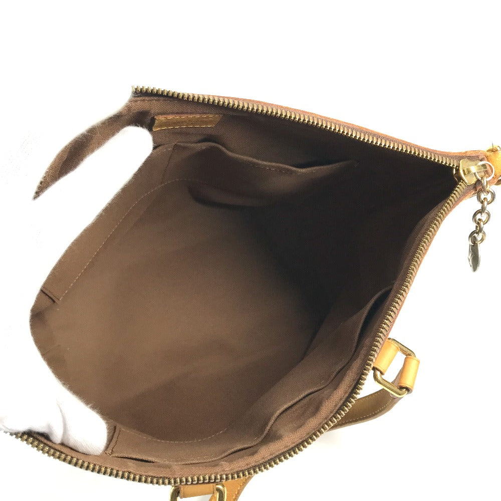 LOUIS VUITTON M40145 Monogram Palermo PM Bag, Handbag/Shoulder Bag, Monogram Canvas, Brown, Unisex