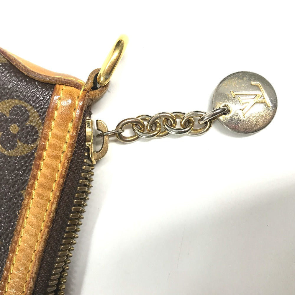 LOUIS VUITTON M40145 Monogram Palermo PM Bag, Handbag/Shoulder Bag, Monogram Canvas, Brown, Unisex