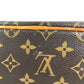 LOUIS VUITTON M40145 Monogram Palermo PM Bag, Handbag/Shoulder Bag, Monogram Canvas, Brown, Unisex