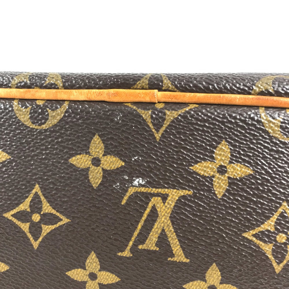 LOUIS VUITTON M40145 Monogram Palermo PM Bag, Handbag/Shoulder Bag, Monogram Canvas, Brown, Unisex