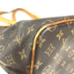 LOUIS VUITTON M40145 Monogram Palermo PM Bag, Handbag/Shoulder Bag, Monogram Canvas, Brown, Unisex