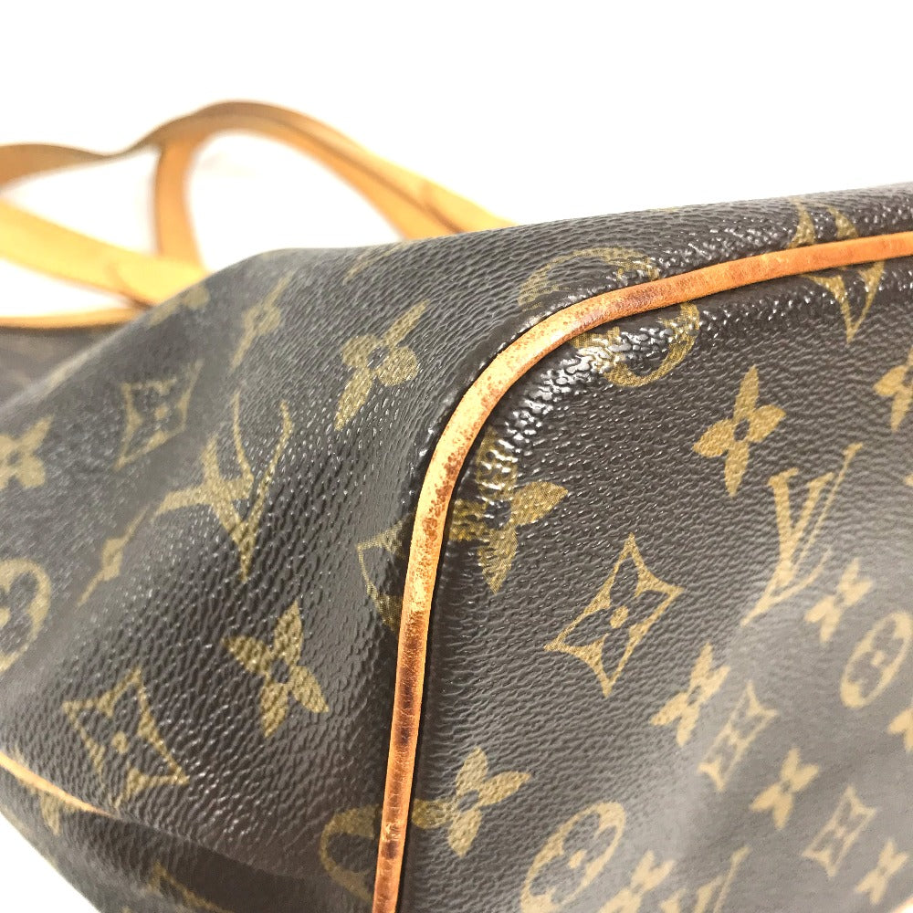 LOUIS VUITTON M40145 Monogram Palermo PM Bag, Handbag/Shoulder Bag, Monogram Canvas, Brown, Unisex