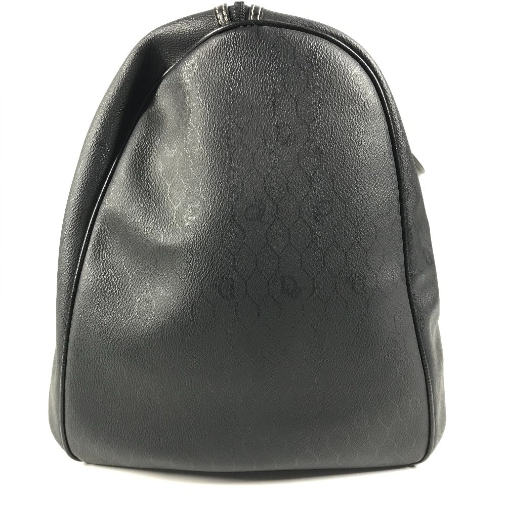 Dior ヴィンテージ ハニカム ロゴ カバン トラベルバッグ 旅行バッグ ボストンバッグ PVC/レザー ユニセックス ブラック