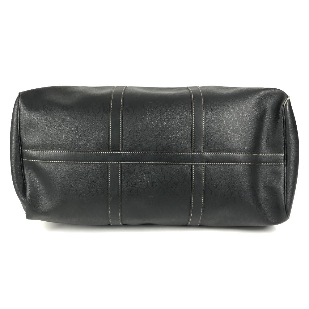 Dior ヴィンテージ ハニカム ロゴ カバン トラベルバッグ 旅行バッグ ボストンバッグ PVC/レザー ユニセックス ブラック