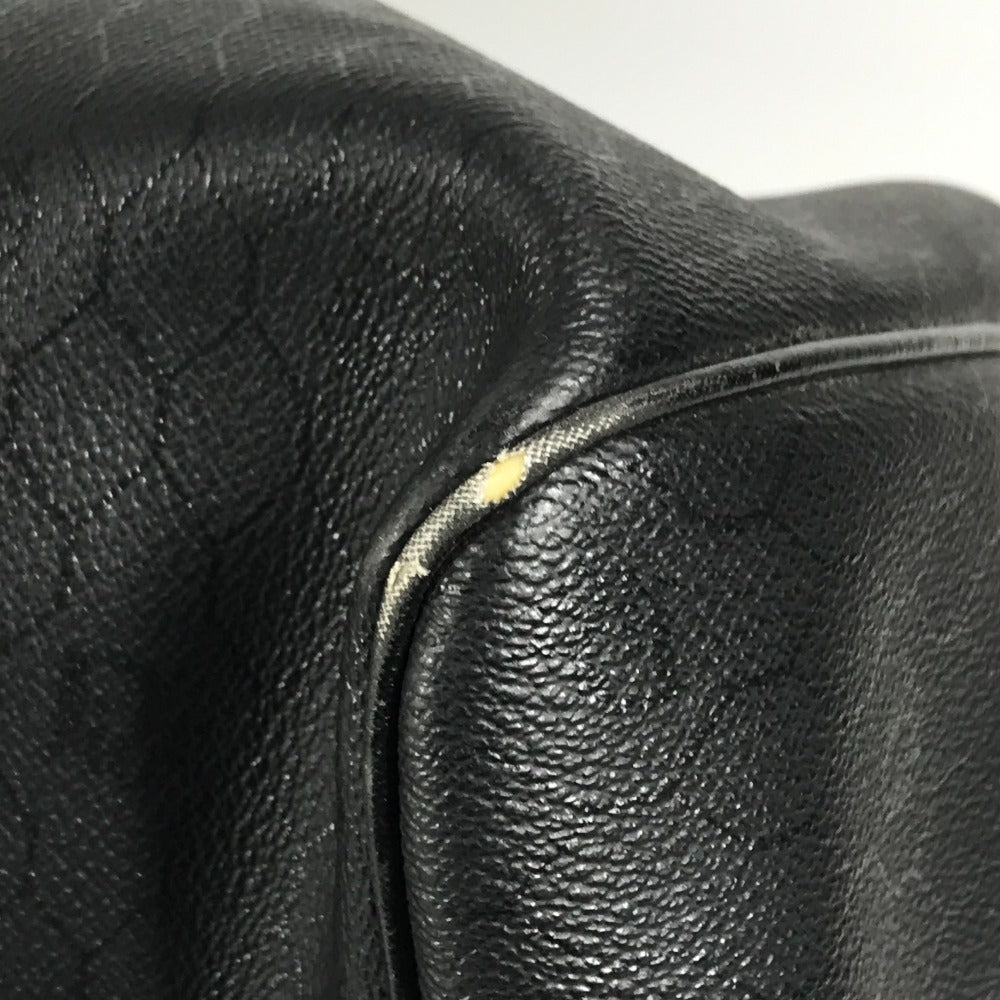 Dior ヴィンテージ ハニカム ロゴ カバン トラベルバッグ 旅行バッグ ボストンバッグ PVC/レザー ユニセックス ブラック