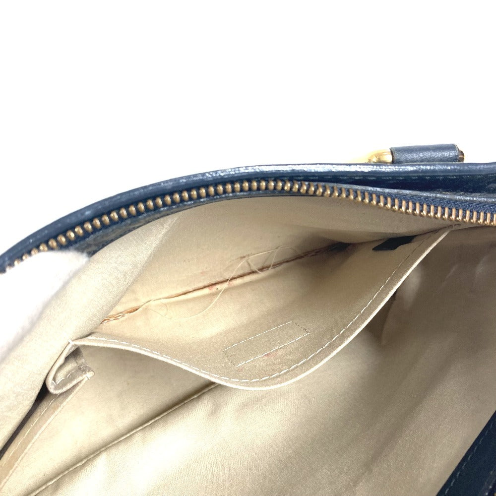 LOUIS VUITTON M92676 Monogram Mini Lucille PM Tote Bag, Shoulder Bag, Handbag, Unisex, Navy