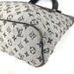 LOUIS VUITTON M92676 Monogram Mini Lucille PM Tote Bag, Shoulder Bag, Handbag, Unisex, Navy