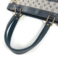 LOUIS VUITTON M92676 Monogram Mini Lucille PM Tote Bag, Shoulder Bag, Handbag, Unisex, Navy