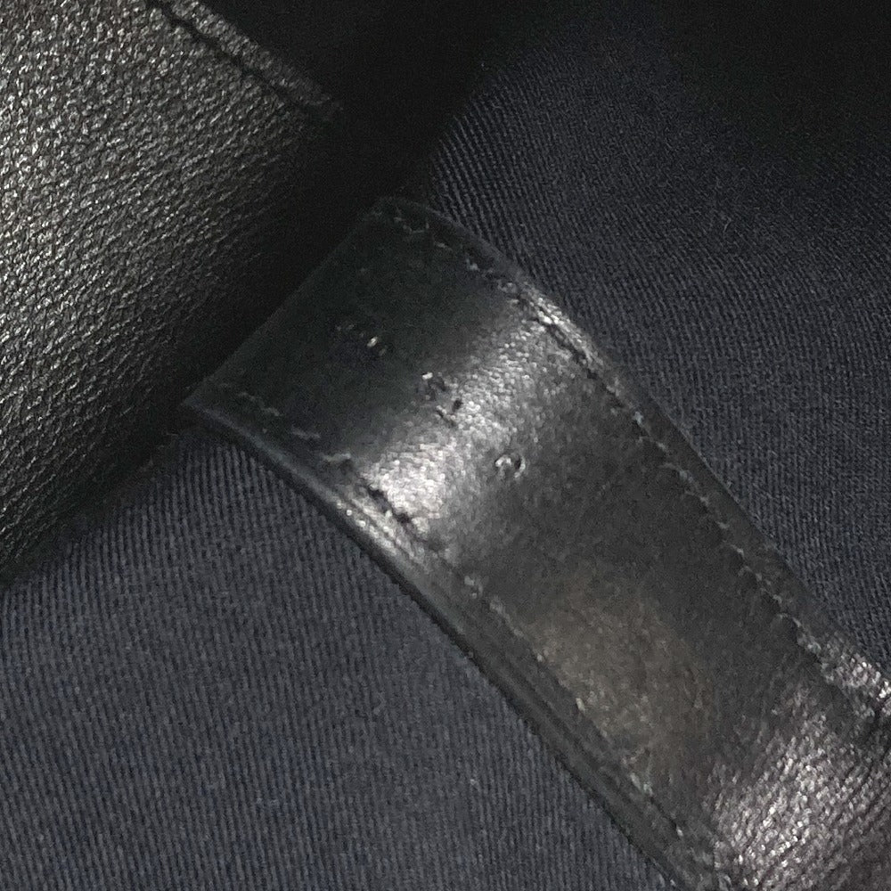 HERMES ブリーフケース ビジネスバッグ 書類バッグ エトリベルトドク　エトリベル　ドク カバン トートバッグ ハンドバッグ キャンバス/レザー ユニセックス ブラック