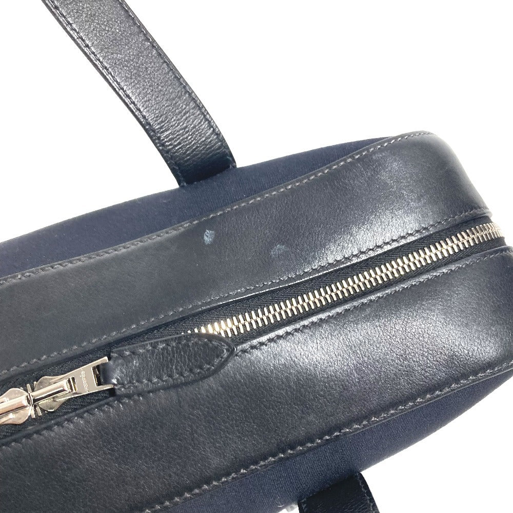 HERMES ブリーフケース ビジネスバッグ 書類バッグ エトリベルトドク　エトリベル　ドク カバン トートバッグ ハンドバッグ キャンバス/レザー ユニセックス ブラック
