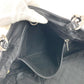 CHANEL CC Coco Mark Logo Tote Bag, Chain Bag, Shoulder Bag, Porcelain Leather, Women's, Black