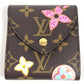 LOUIS VUITTON GI1163 Monogram Notepad Pouch, Stationery Case, Notepad, Notebook Cover, Monogram Canvas, Unisex, Brown