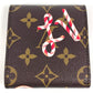 LOUIS VUITTON GI1163 Monogram Notepad Pouch, Stationery Case, Notepad, Notebook Cover, Monogram Canvas, Unisex, Brown