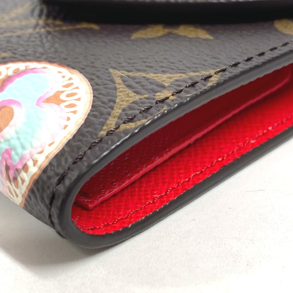 LOUIS VUITTON GI1163 Monogram Notepad Pouch, Stationery Case, Notepad, Notebook Cover, Monogram Canvas, Unisex, Brown